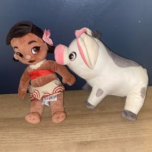 Moana and Pua stuff toy